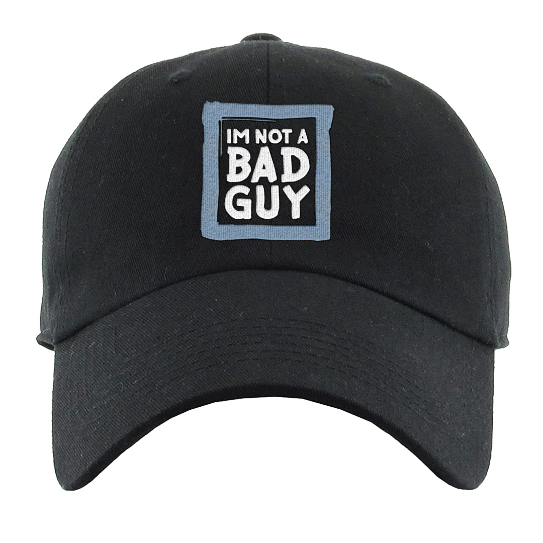 Midnight Navy 5s Dad Hat | I'm Not A Bad Guy, Black
