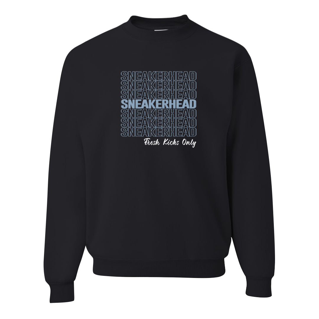 Midnight Navy 5s Crewneck Sweatshirt | Thank You Sneakers, Black