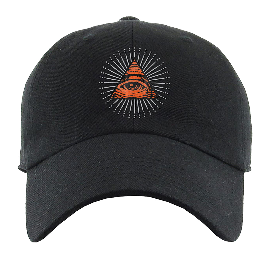 SE Craft 5s Dad Hat | All Seeing Eye, Black
