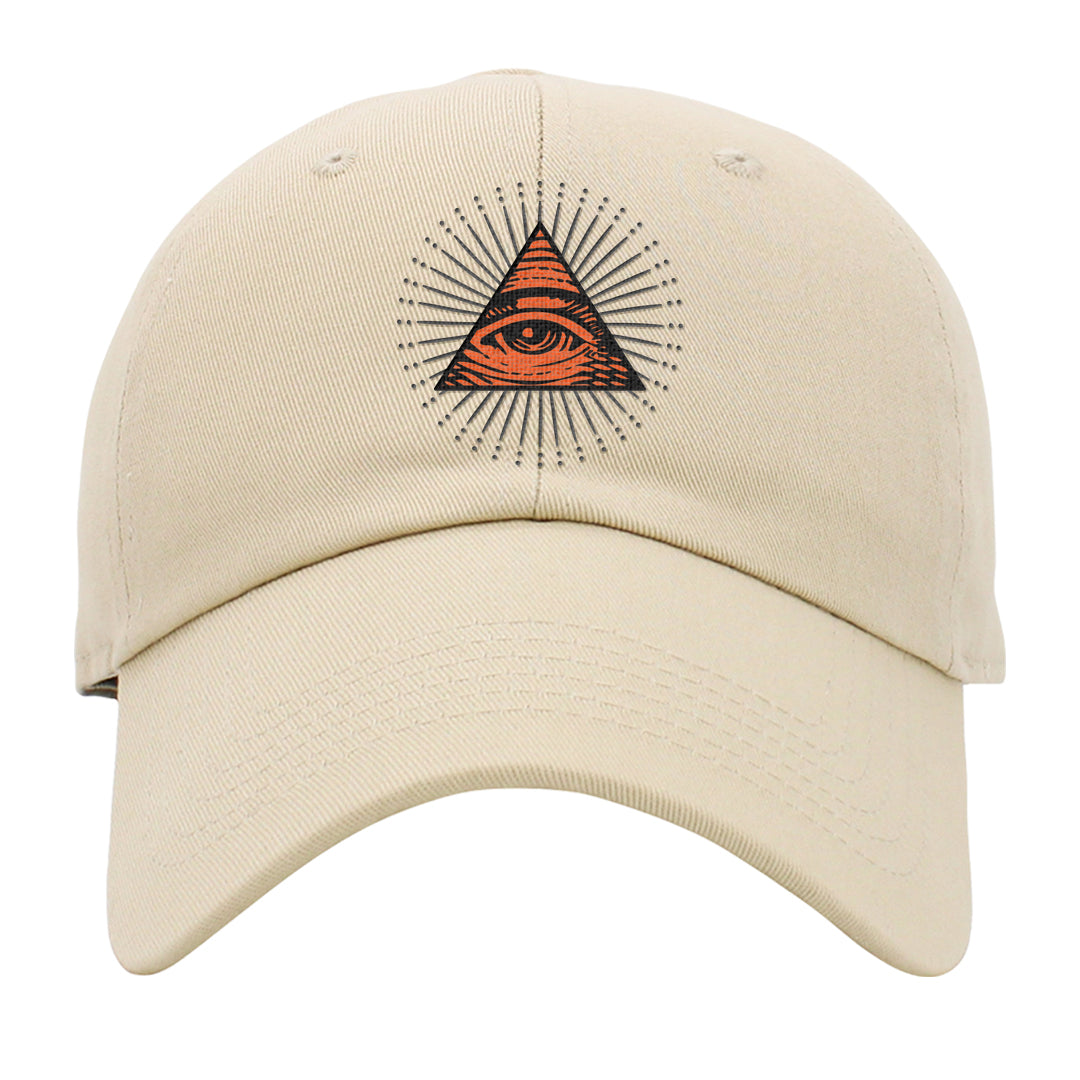 SE Craft 5s Dad Hat | All Seeing Eye, Ivory