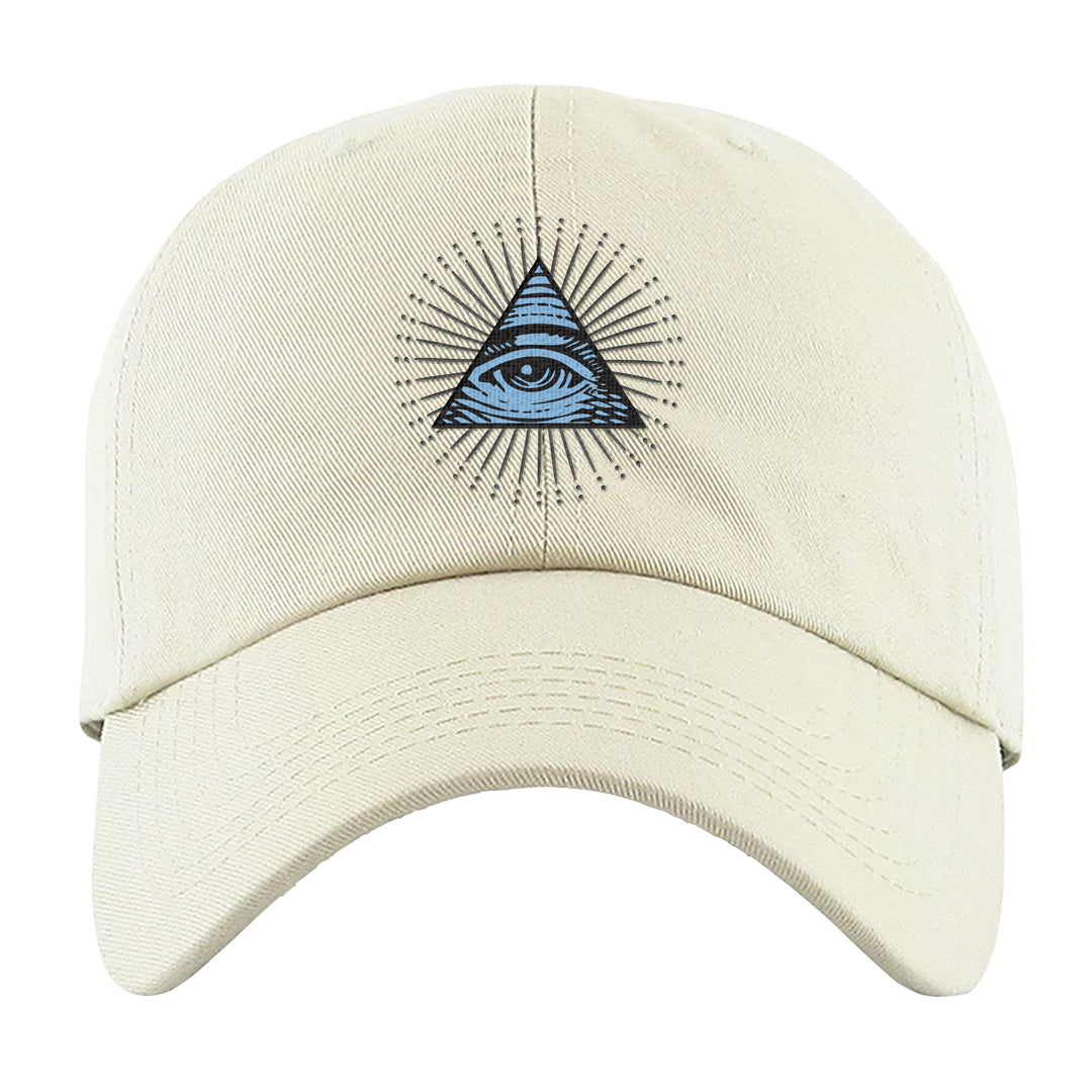 SE Craft 5s Dad Hat | All Seeing Eye, White