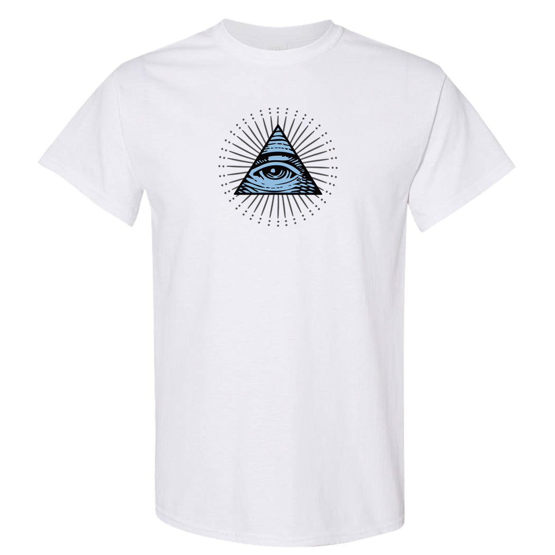 SE Craft 5s T Shirt | All Seeing Eye, White