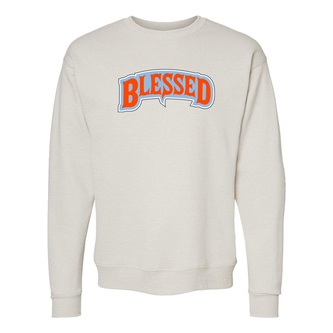 SE Craft 5s Crewneck Sweatshirt | Blessed Arch, Sand
