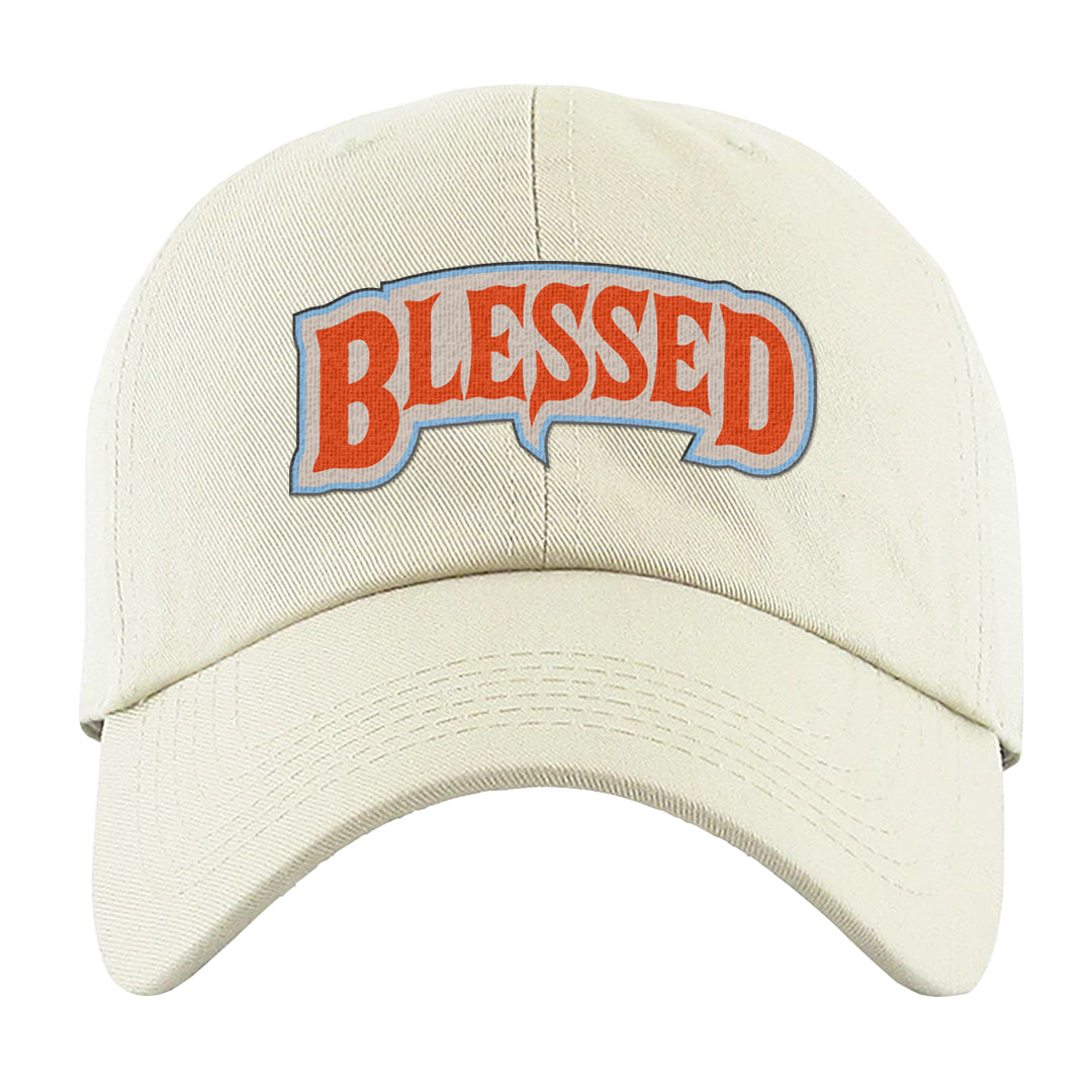 SE Craft 5s Dad Hat | Blessed Arch, White