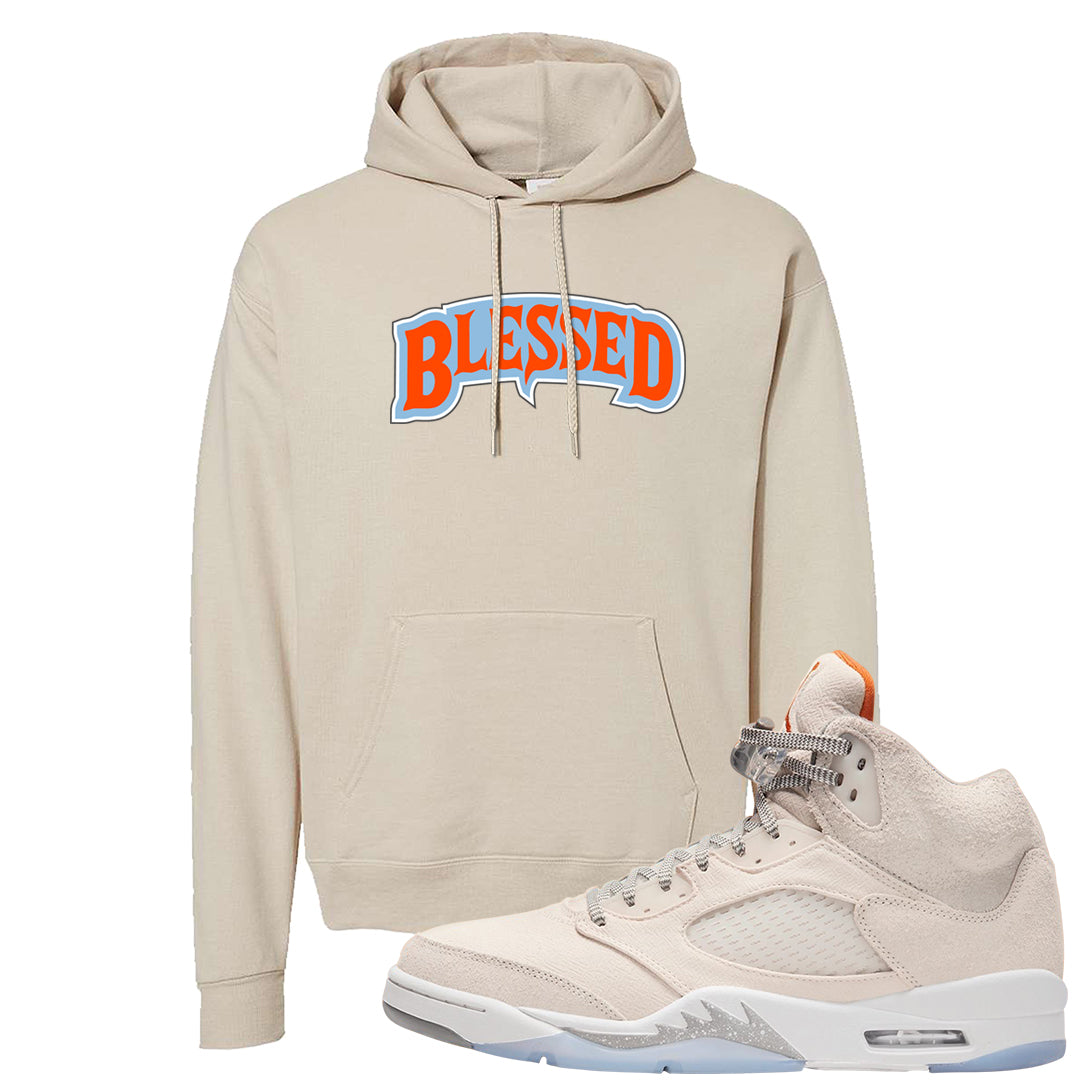SE Craft 5s Hoodie | Blessed Arch, Sand