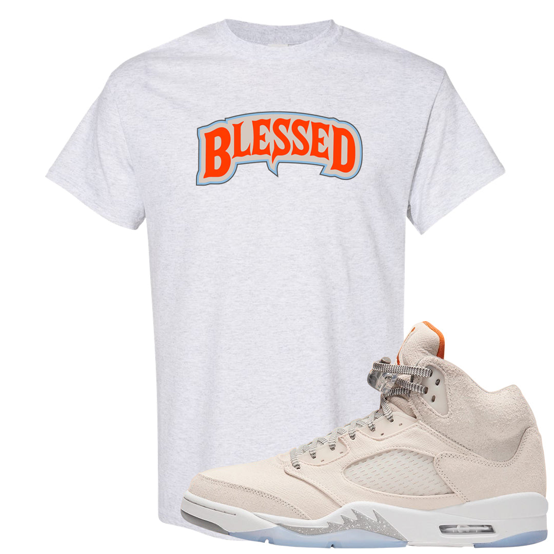 SE Craft 5s T Shirt | Blessed Arch, Ash