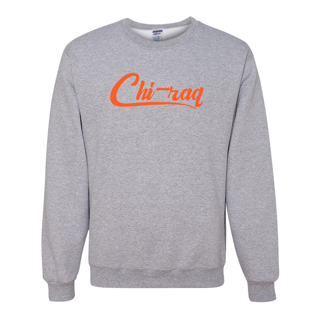 SE Craft 5s Crewneck Sweatshirt | Chiraq, Ash