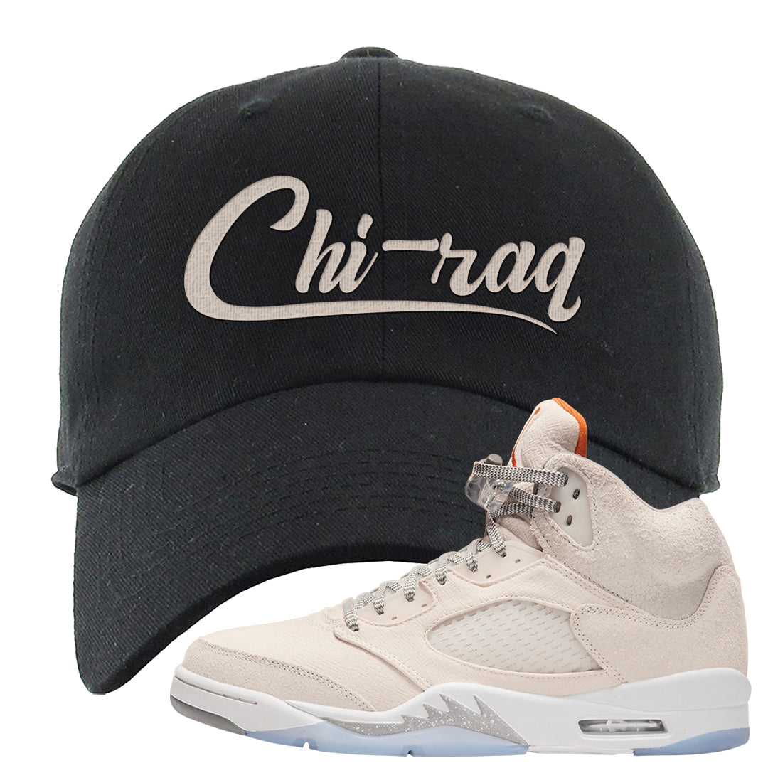 SE Craft 5s Dad Hat | Chiraq, Black
