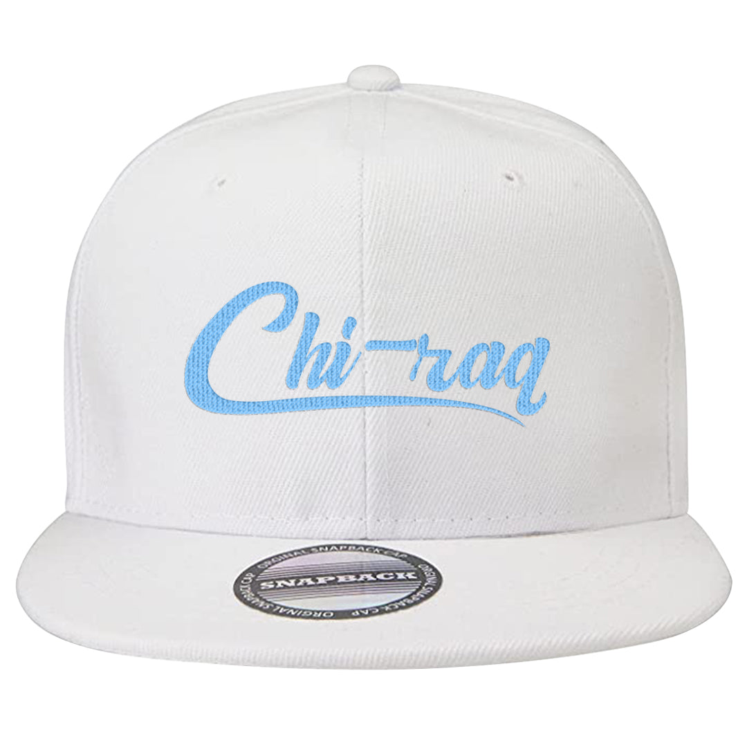 SE Craft 5s Snapback Hat | Chiraq, White
