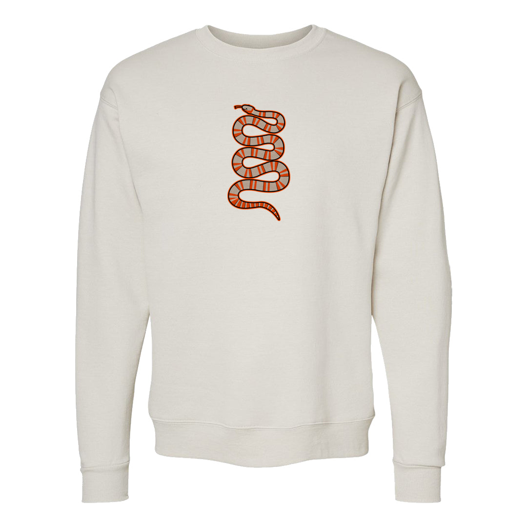SE Craft 5s Crewneck Sweatshirt | Coiled Snake, Sand