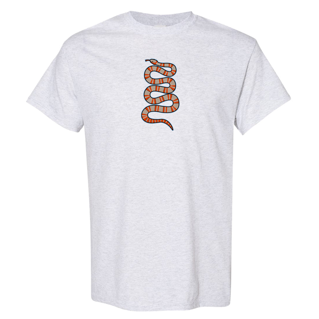 SE Craft 5s T Shirt | Coiled Snake, Ash