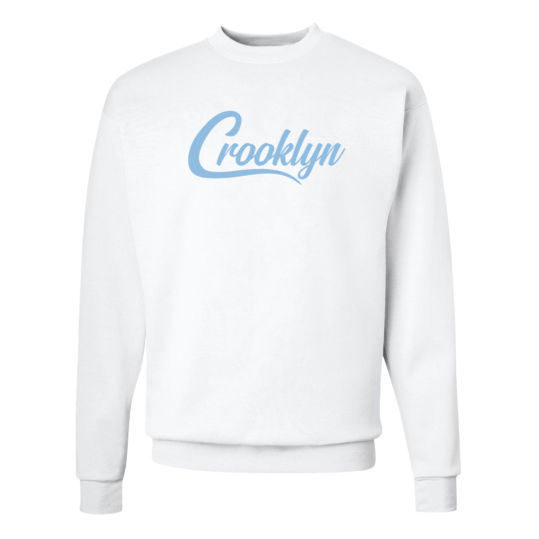 SE Craft 5s Crewneck Sweatshirt | Crooklyn, White