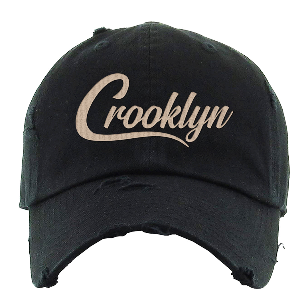 SE Craft 5s Distressed Dad Hat | Crooklyn, Black