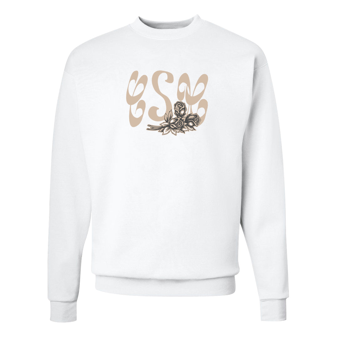 SE Craft 5s Crewneck Sweatshirt | Certified Sneakerhead, White