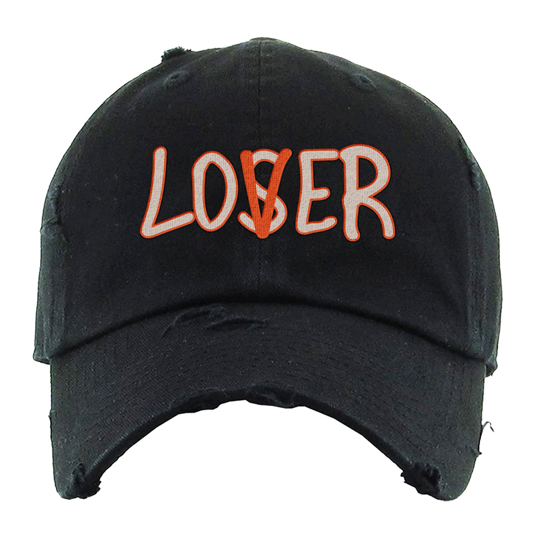 SE Craft 5s Distressed Dad Hat | Lover, Black
