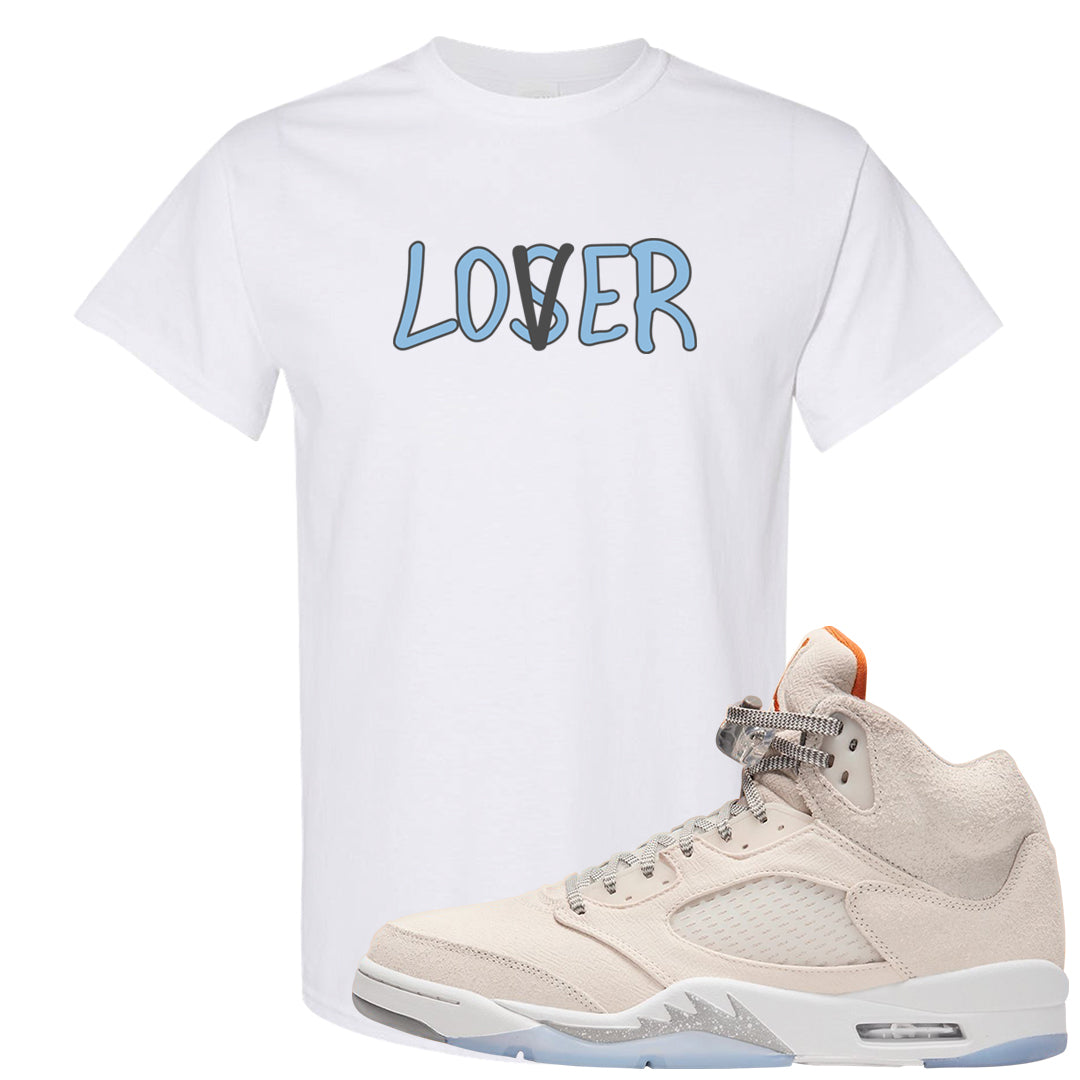 SE Craft 5s T Shirt | Lover, White