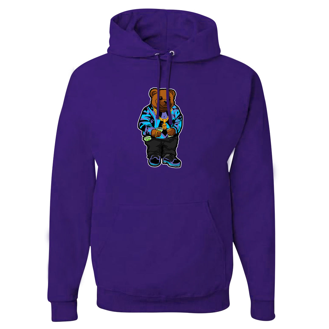 Aqua 6s Hoodie | Sweater Bear, Purple