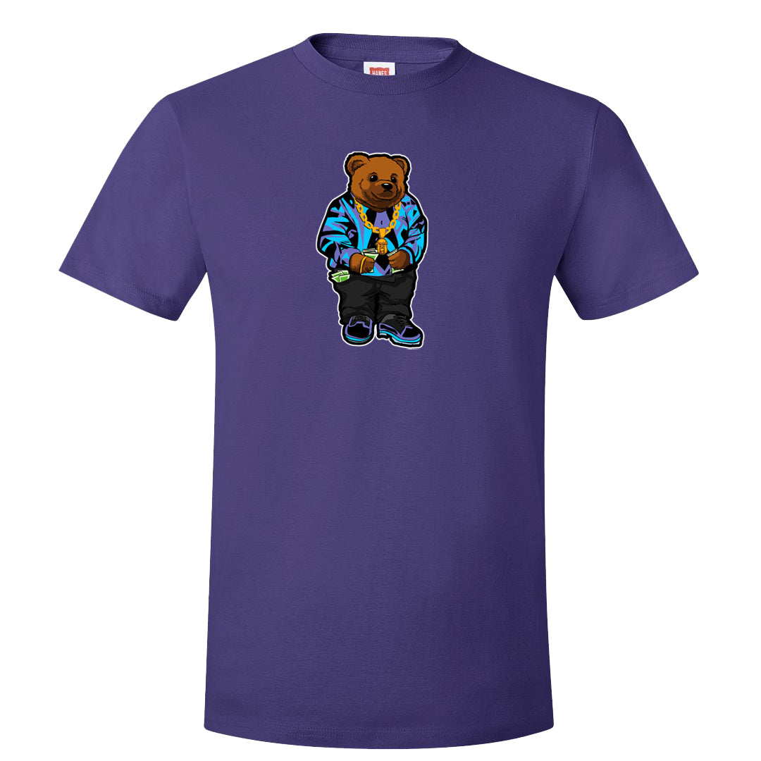 Aqua 6s T Shirt | Sweater Bear, Purple