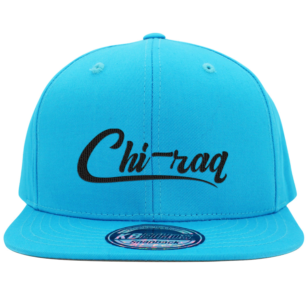 Aqua 6s Snapback Hat | Chiraq, Aqua