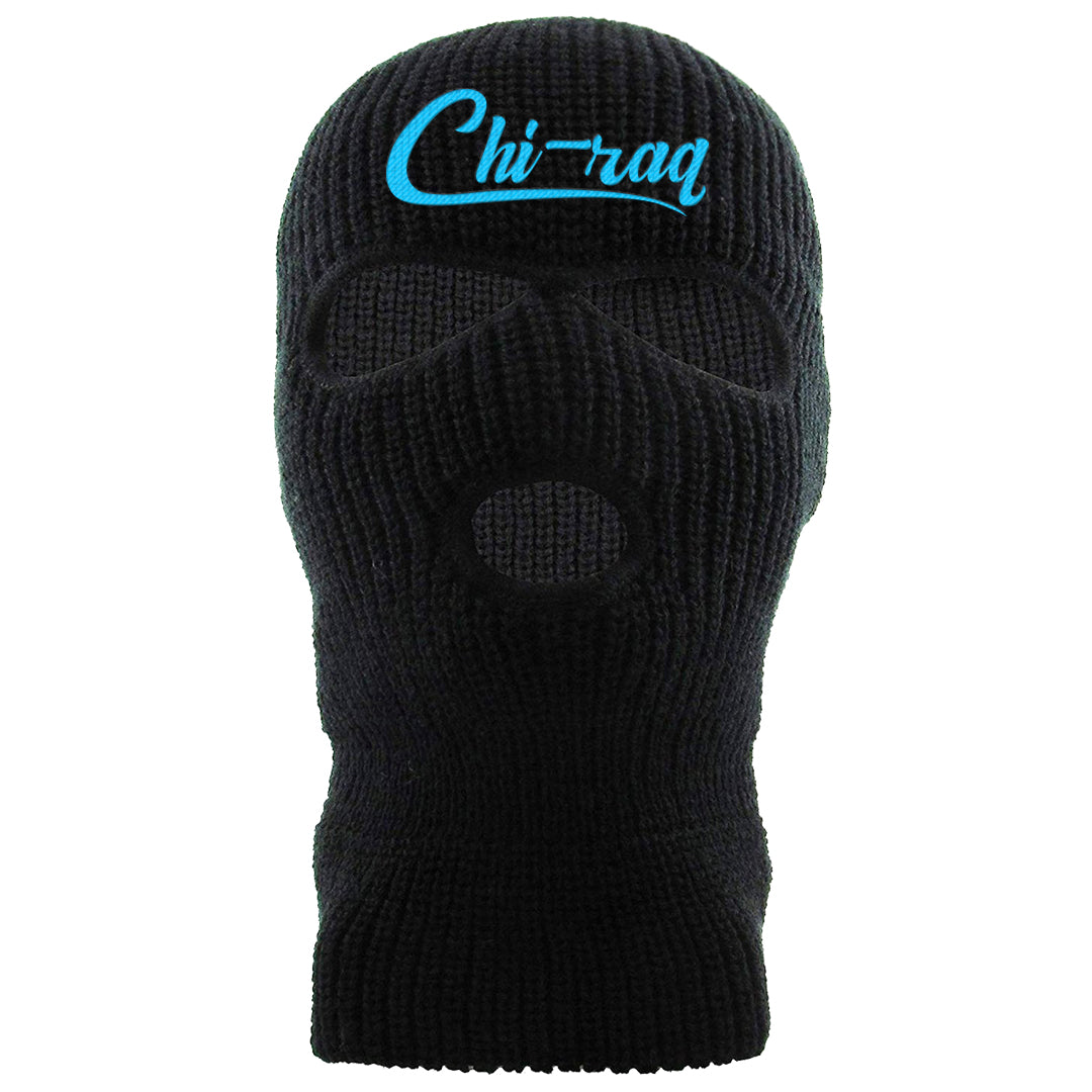 Aqua 6s Ski Mask | Chiraq, Black
