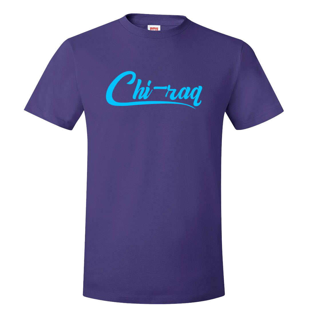 Aqua 6s T Shirt | Chiraq, Purple