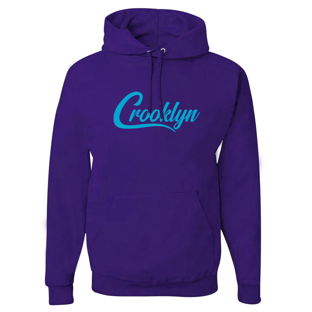 Aqua 6s Hoodie | Crooklyn, Purple