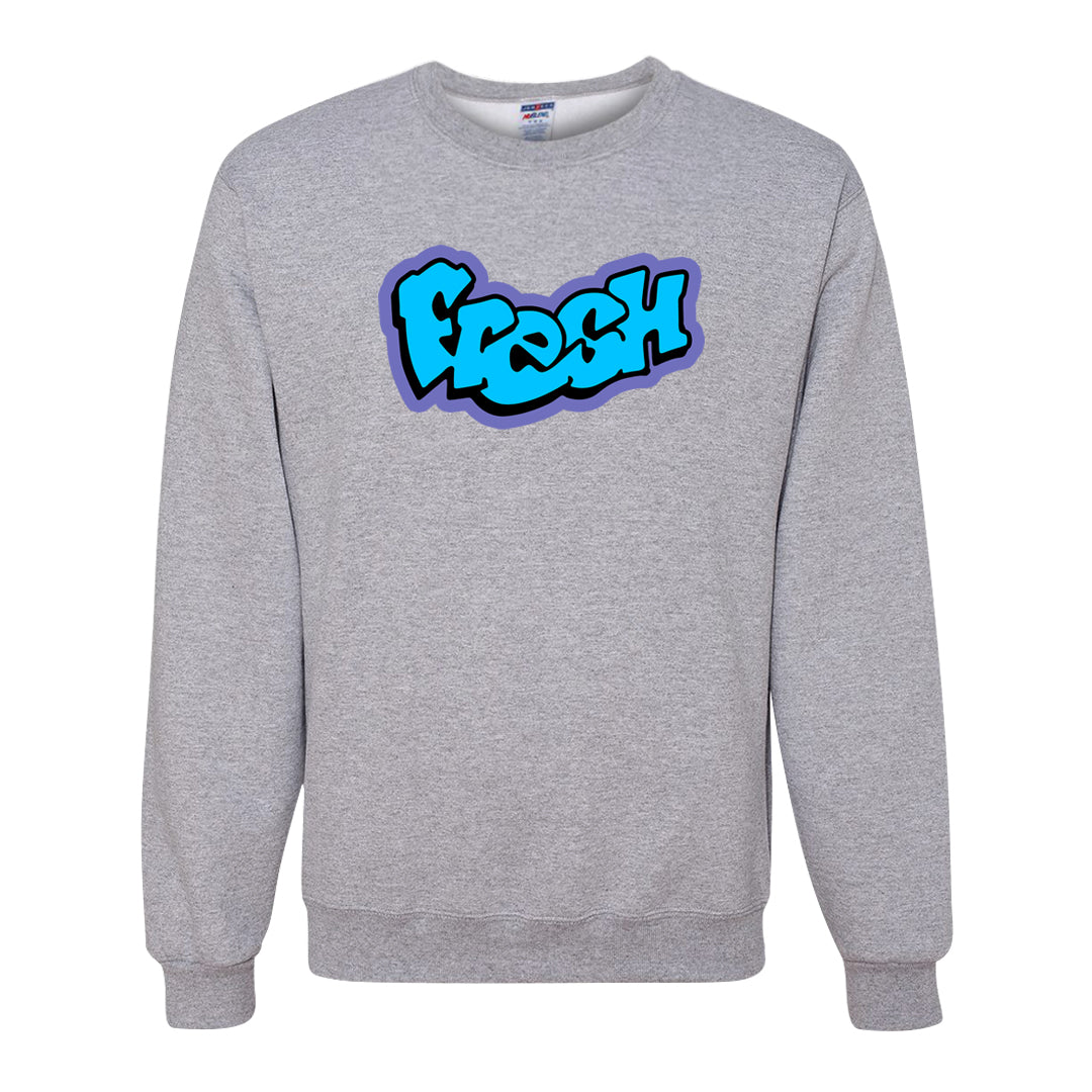 Aqua 6s Crewneck Sweatshirt | Fresh, Ash