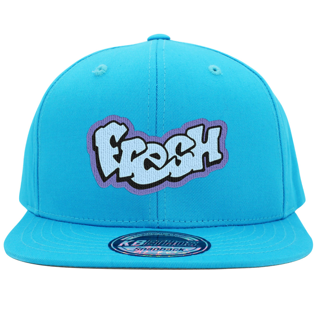 Aqua 6s Snapback Hat | Fresh, Aqua