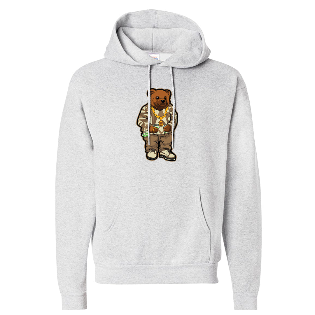 Brown Kelp 6s Hoodie | Sweater Bear, Ash