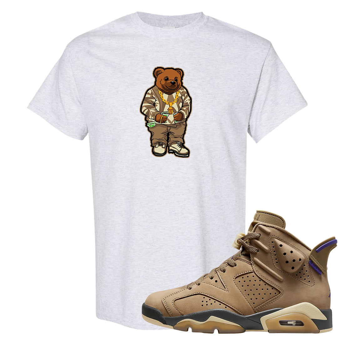 Brown Kelp 6s T Shirt | Sweater Bear, Ash