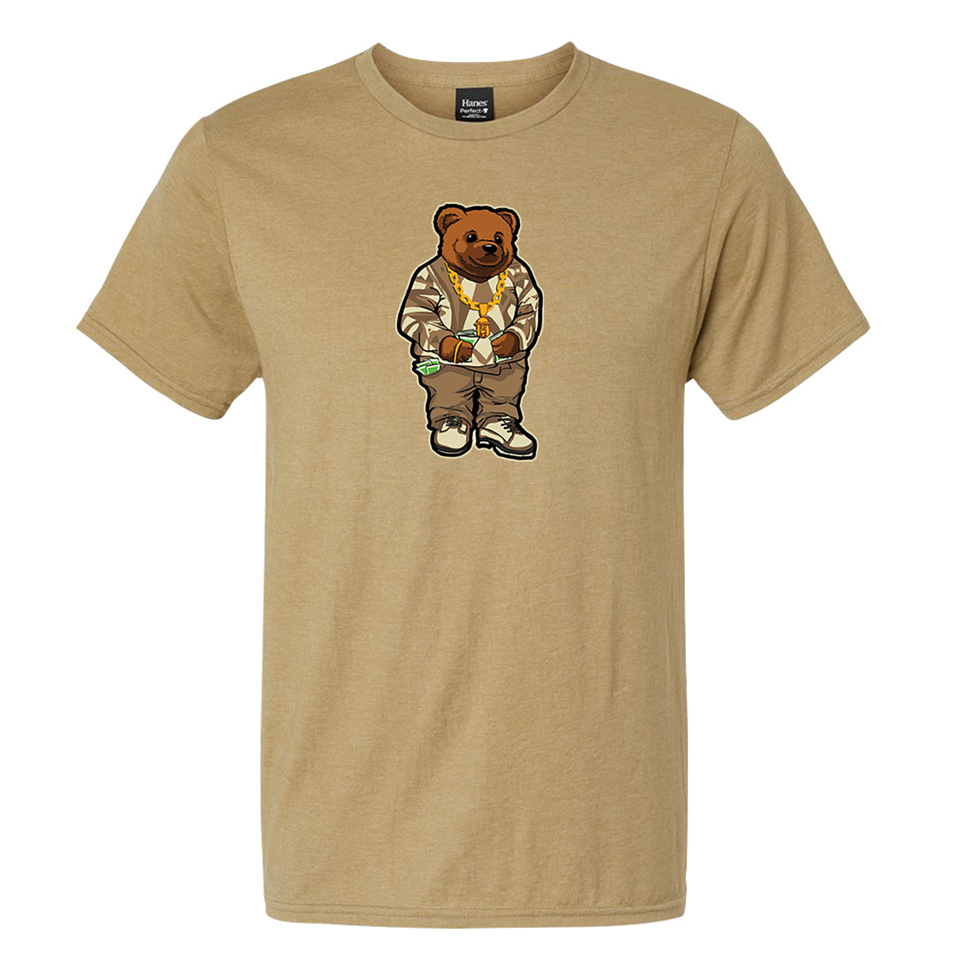 Brown Kelp 6s T Shirt | Sweater Bear, Brown Sugar Heather
