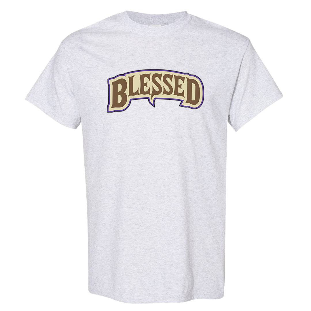 Brown Kelp 6s T Shirt | Blessed Arch, Ash