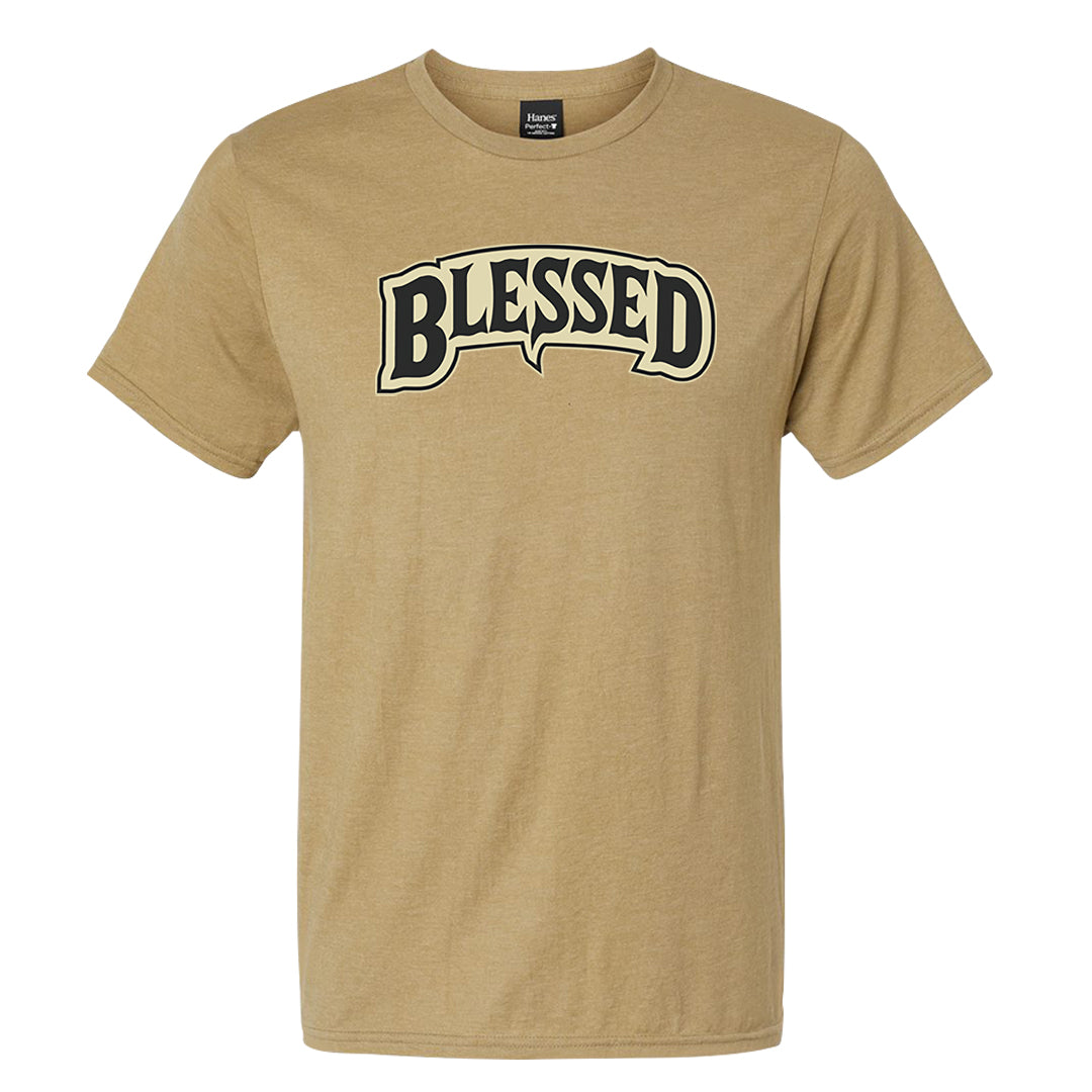 Brown Kelp 6s T Shirt | Blessed Arch, Brown Sugar Heather