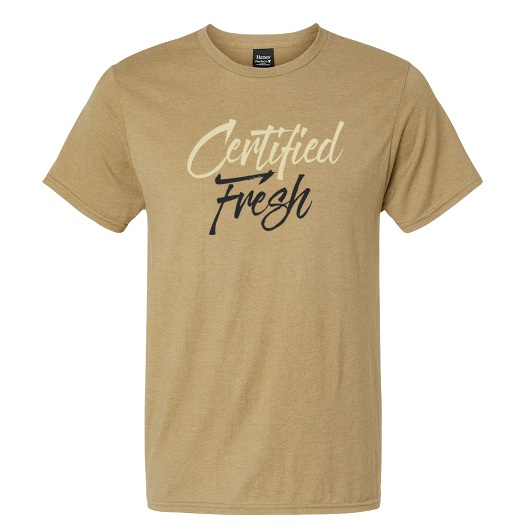 Brown Kelp 6s T Shirt | Certified Fresh, Brown Sugar Heather