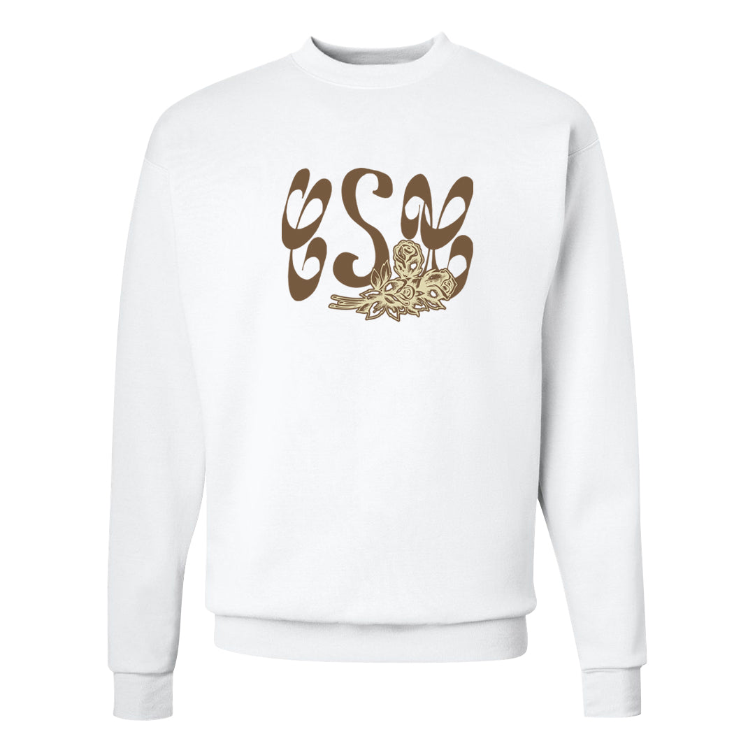 Brown Kelp 6s Crewneck Sweatshirt | Certified Sneakerhead, White