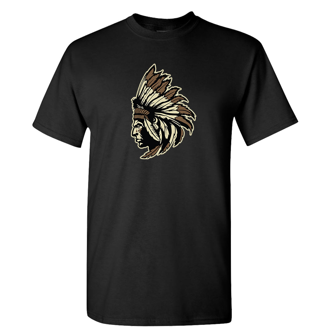 Brown Kelp 6s T Shirt | Indian Chief, Black