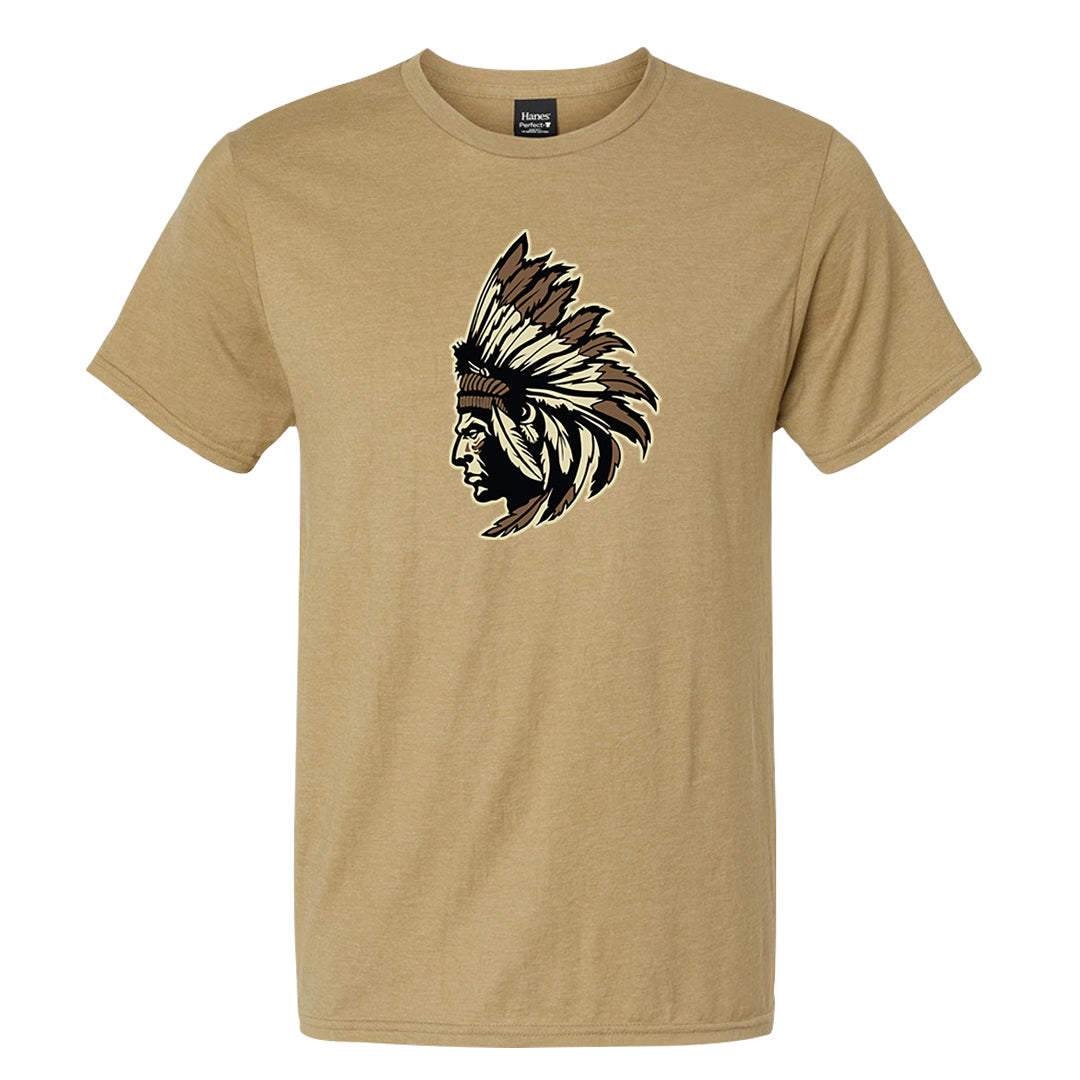 Brown Kelp 6s T Shirt | Indian Chief, Brown Sugar Heather