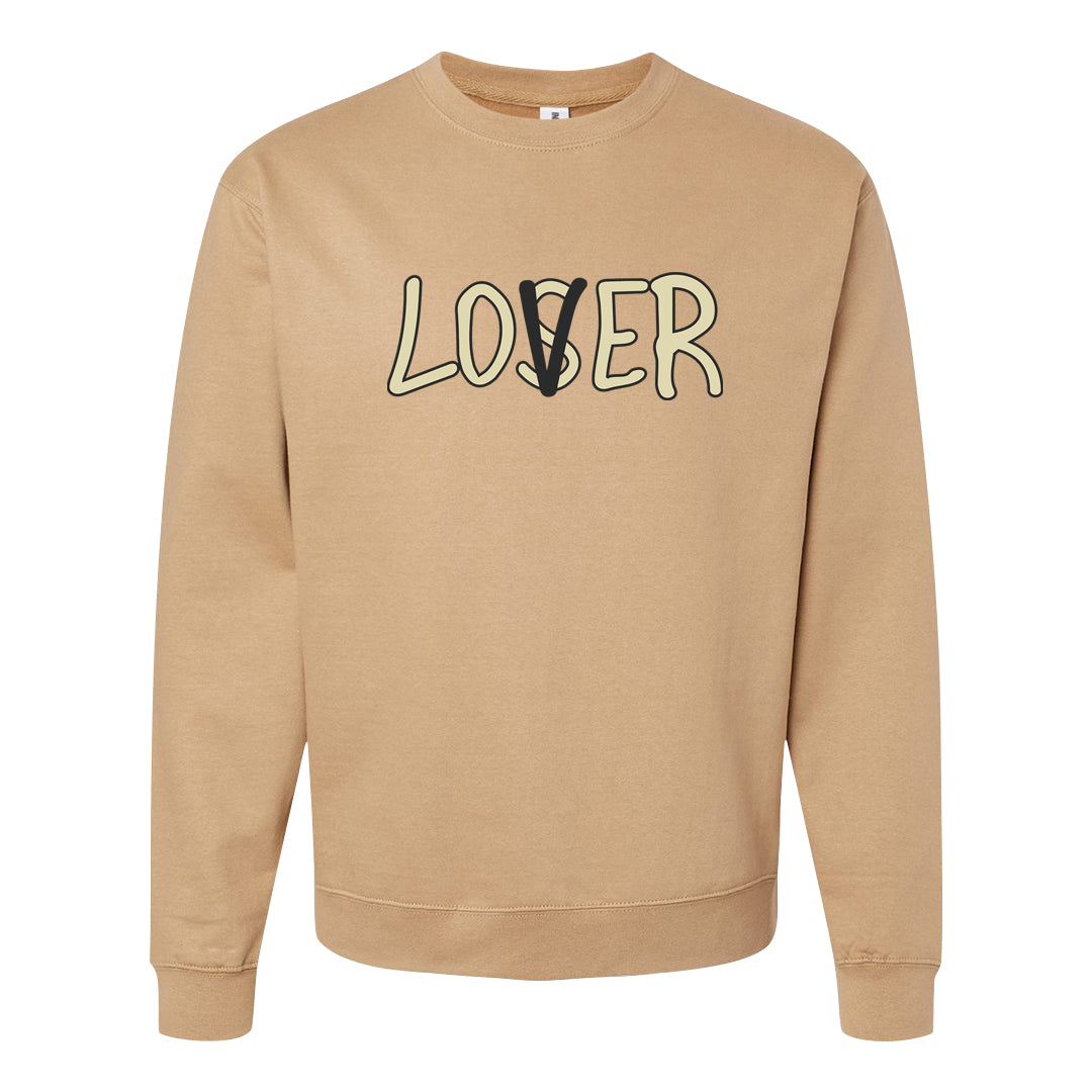Brown Kelp 6s Crewneck Sweatshirt | Lover, Sandstone