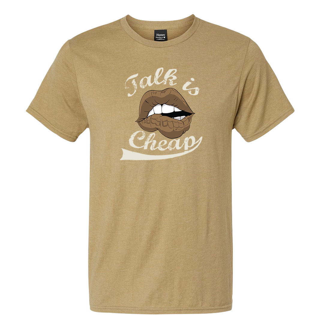 Brown Kelp 6s T Shirt | Talk Lips, Brown Sugar Heather