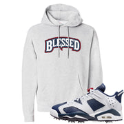 Golf Olympic Low 6s Hoodie | Blessed Arch, Ash