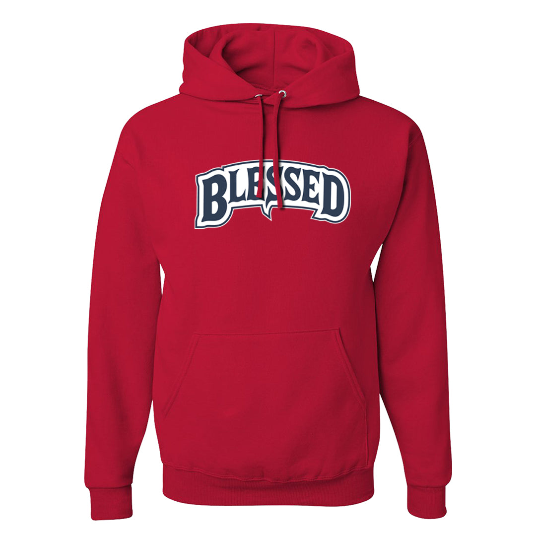 Golf Olympic Low 6s Hoodie | Blessed Arch, Red