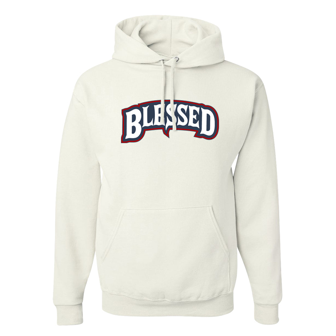 Golf Olympic Low 6s Hoodie | Blessed Arch, White