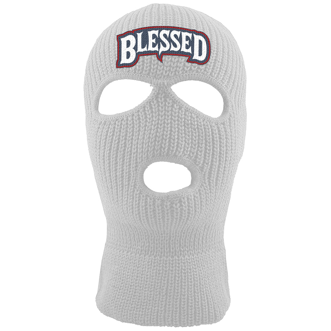 Golf Olympic Low 6s Ski Mask | Blessed Arch, White
