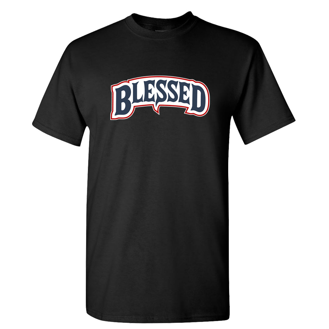 Golf Olympic Low 6s T Shirt | Blessed Arch, Black