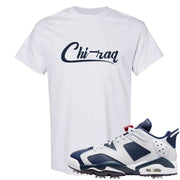 Golf Olympic Low 6s T Shirt | Chiraq, Ash