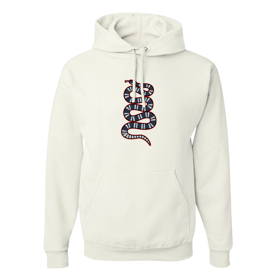 Golf Olympic Low 6s Hoodie | Coiled Snake, White