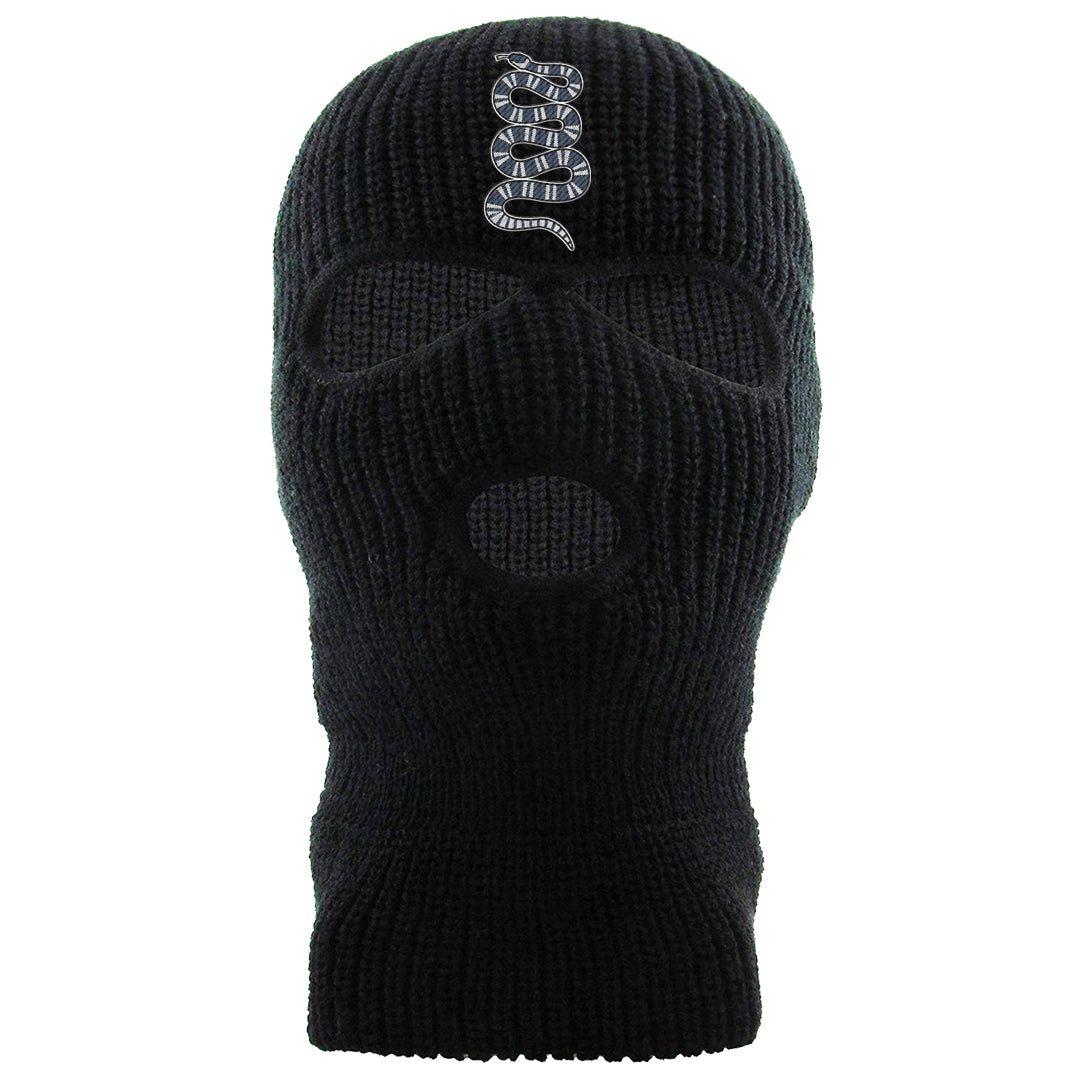 Golf Olympic Low 6s Ski Mask | Coiled Snake, Black