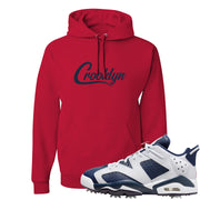 Golf Olympic Low 6s Hoodie | Crooklyn, Red