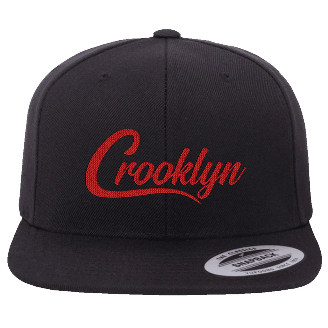 Golf Olympic Low 6s Snapback Hat | Crooklyn, Black