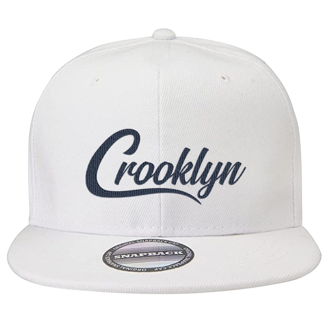 Golf Olympic Low 6s Snapback Hat | Crooklyn, White
